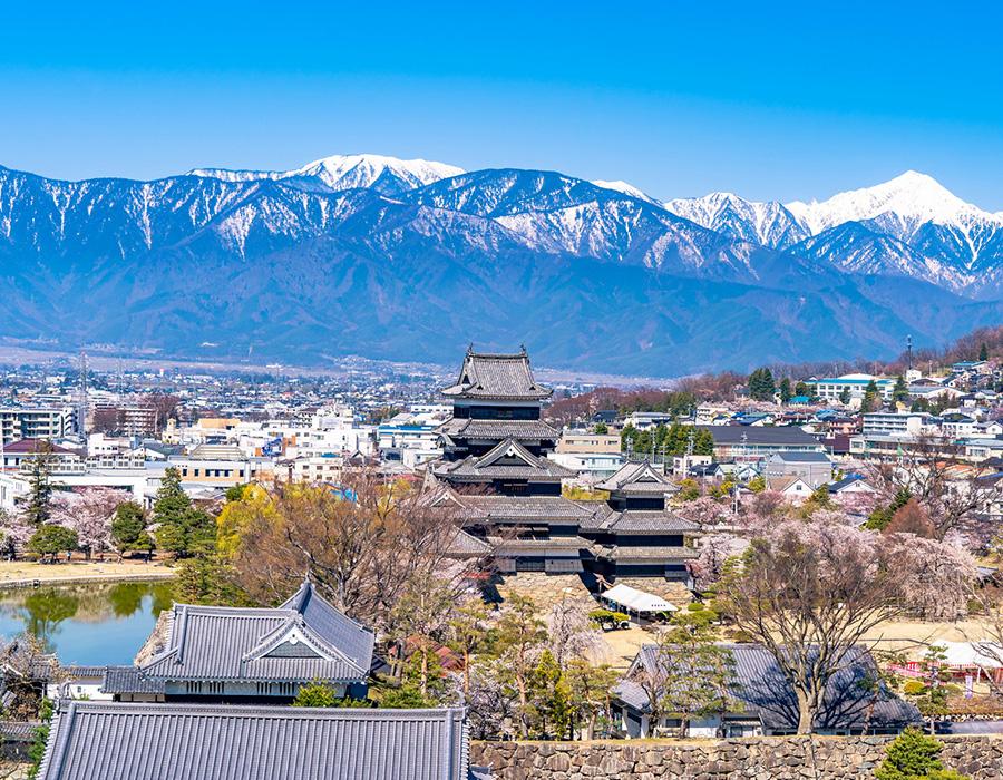 日本阿爾卑斯山區　写真