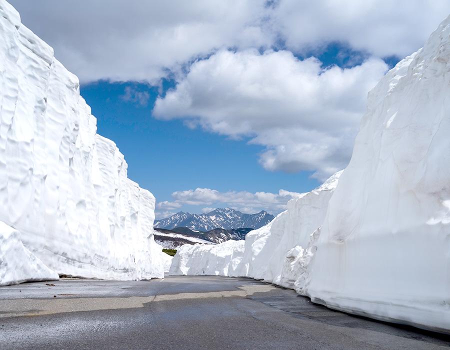 雪走廊（乘鞍高原）　写真